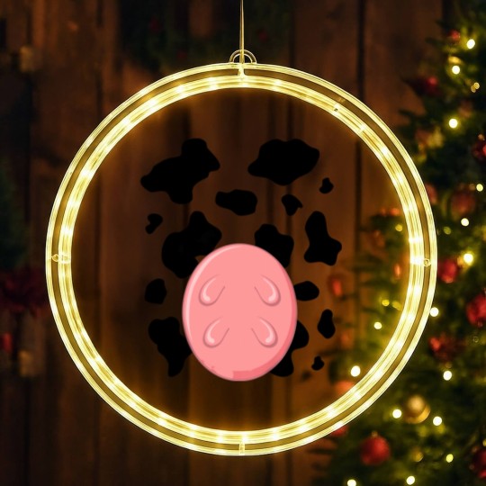Discover Cow Utters Costume LED Christmas Window Lights Funny Cute Halloween