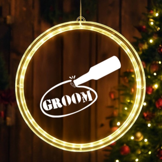 Discover Bachelor Party Groom LED Christmas Window Lights