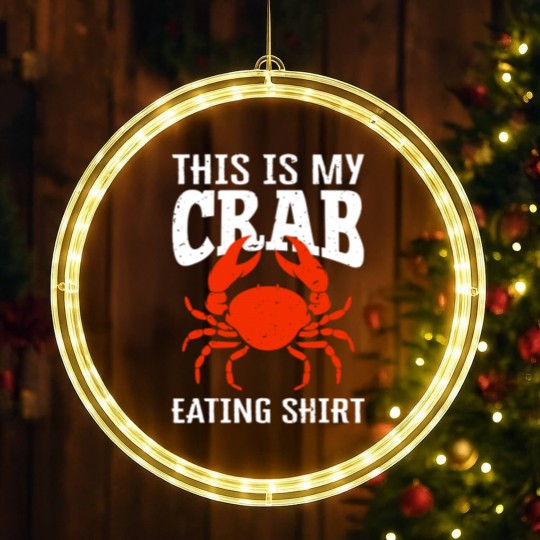 Discover Crab Eating LED Christmas Window Lights LED Christmas Window Lights