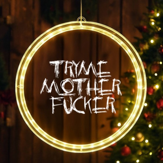 Discover try me motherfucker LED Christmas Window Lights