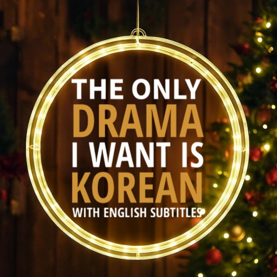 Discover I Watch Kdrama LED Christmas Window Lights