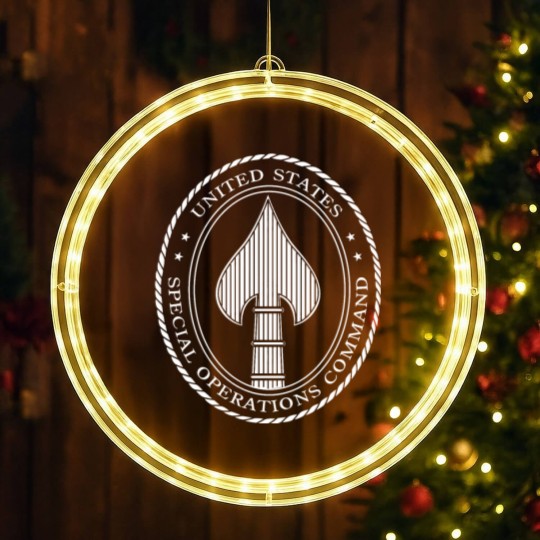 Discover United States Special Operations Command - Army - LED Christmas Window Lights