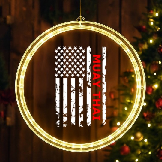 Discover Muay Thai LED Christmas Window Lights