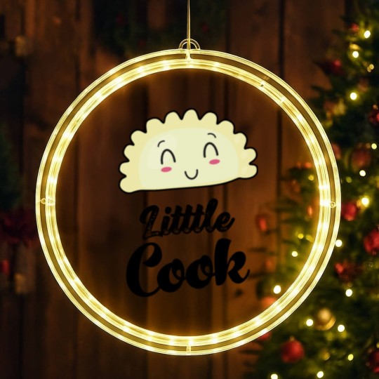 Discover Little cook future cook Mom cook Dad cook Baby LED Christmas Window Lights