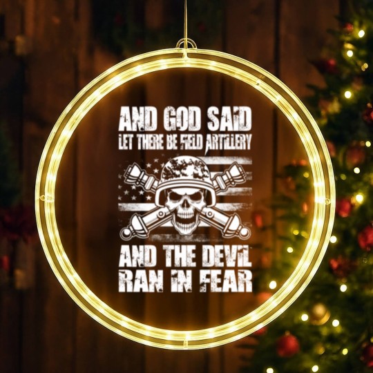Discover Field Artillery field artillery LED Christmas Window Lights