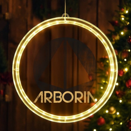 Discover Arboria Institute - Beyond The Black Rainbow - LED Christmas Window Lights