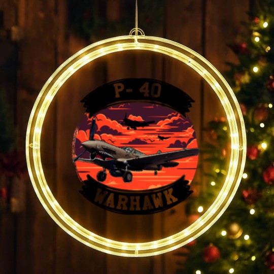 Discover P-40 WARHAWK FORMATION - P 40 Warhawk - LED Christmas Window Lights