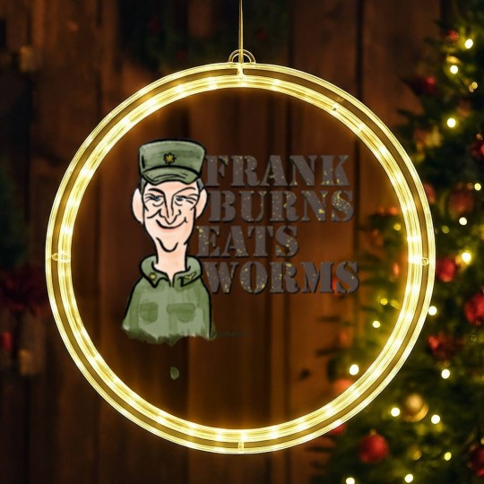 Discover Frank Burns Eats Worms - Mash - LED Christmas Window Lights