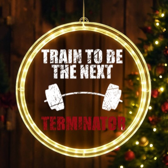 Discover Train Terminator LED Christmas Window Lights Gift LED Christmas Window Lights