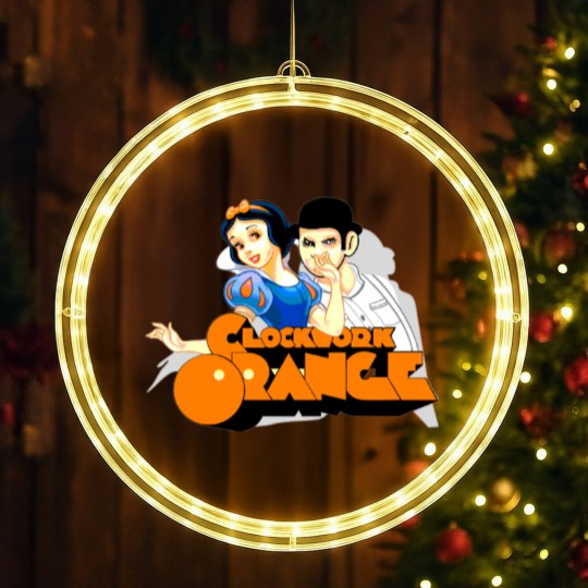 Discover Orange Snow - Clockwork Orange - LED Christmas Window Lights