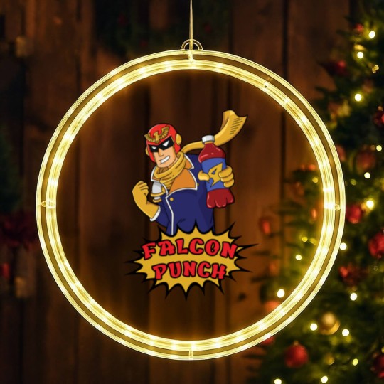 Discover Falcon Punch - Captain Falcon - LED Christmas Window Lights