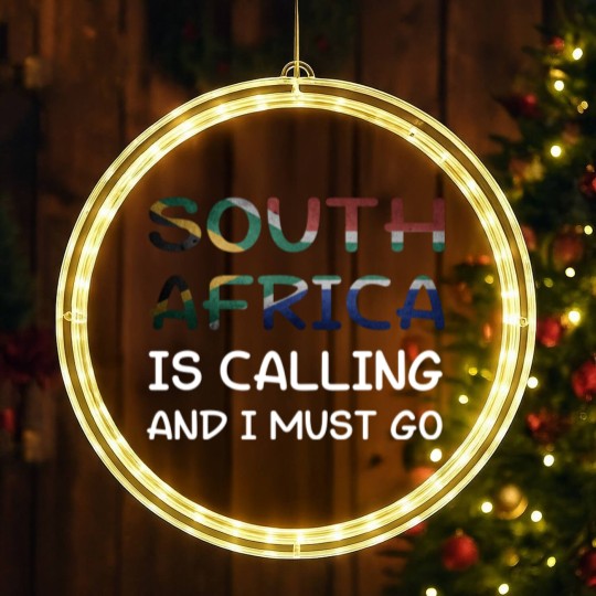 Discover South Africa is calling and I must go - South Africa - LED Christmas Window Lights