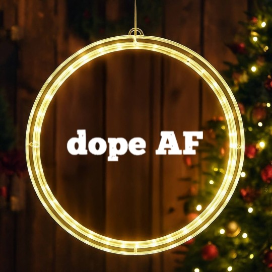 Discover DOPE AF LED Christmas Window Lights LED Christmas Window Lights