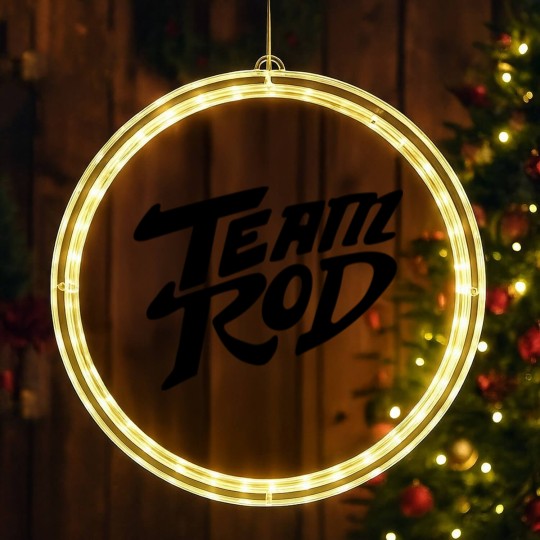 Discover Team Rod - Hot Rod - LED Christmas Window Lights