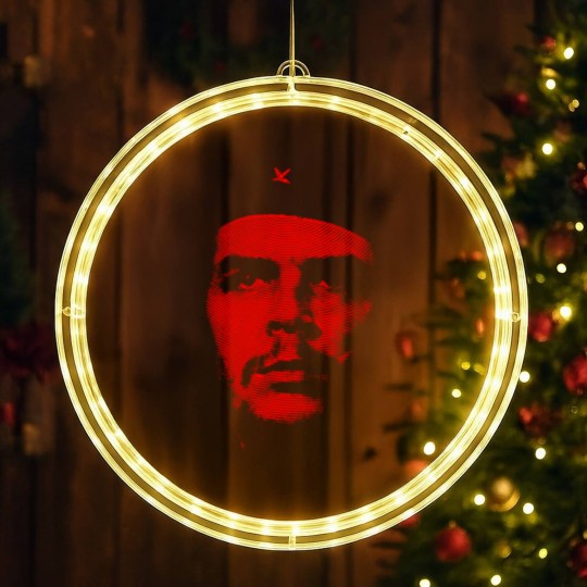 Discover Che Guevara By Circles - Che Guevara By Circles Lines Iconic - LED Christmas Window Lights
