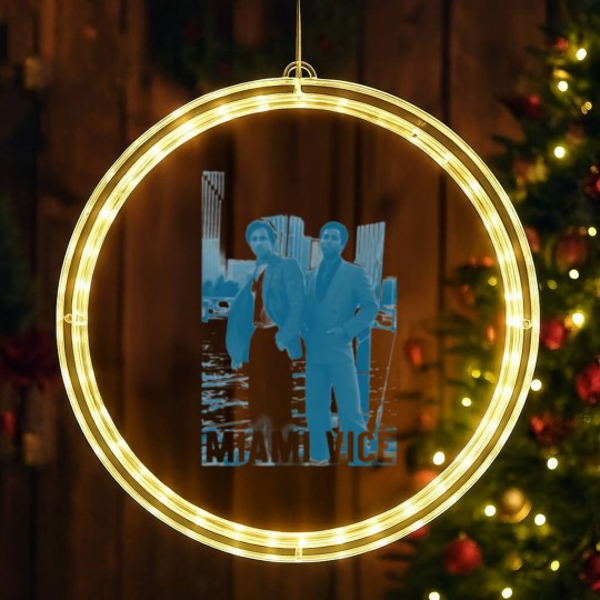 Discover Miami Vice - Simple design - Miami Vice - LED Christmas Window Lights