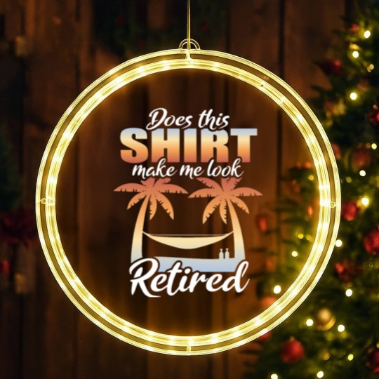 Discover Does This LED Christmas Window Lights Make Me Look Retired Pension Calm LED Christmas Window Lights