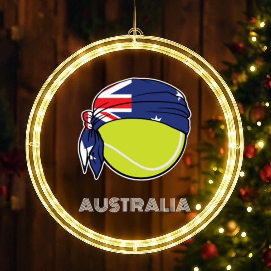 Discover Australia Mens Tennis Top for Australian players, LED Christmas Window Lights