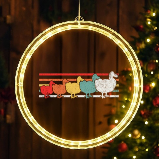 Discover Dodo Bird LED Christmas Window Lights