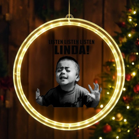Discover listen linda LED Christmas Window Lights