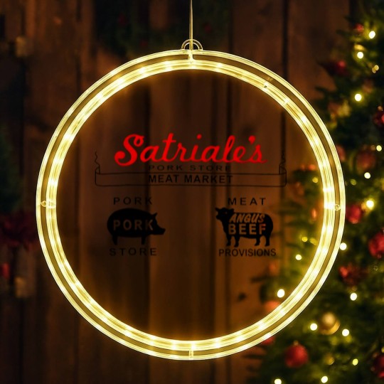 Discover Satriale s Pork Store LED Christmas Window Lights
