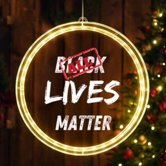 Discover All Lives Matter LED Christmas Window Lights