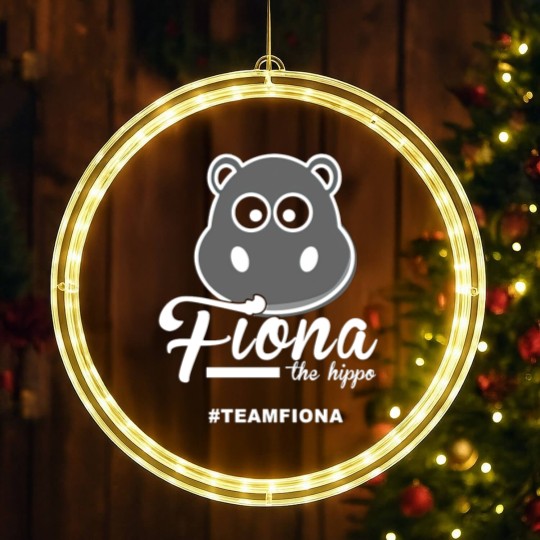 Discover Fiona The Hippo LED Christmas Window Lights