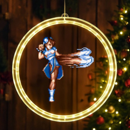 Discover Chun Li LED Christmas Window Lights