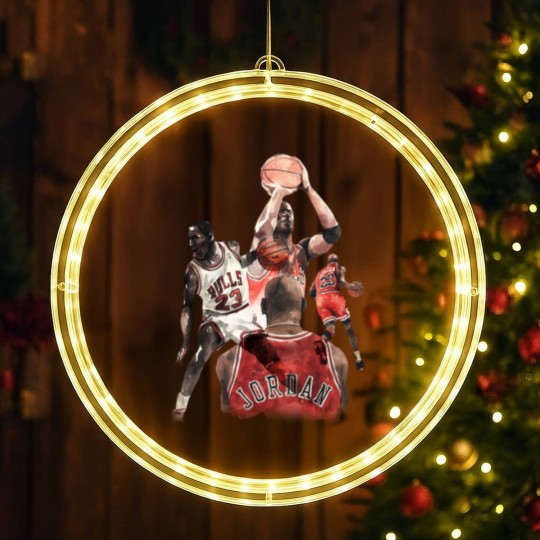 Discover MJ 23 - Michael Jordan Chicago - LED Christmas Window Lights
