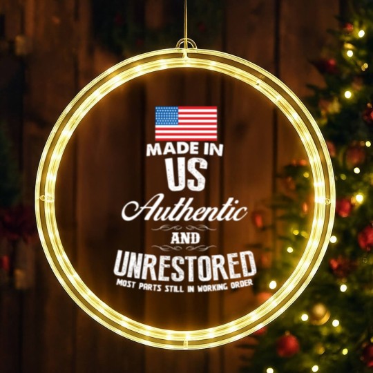 Discover USA - Made in US most parts still in working ord LED Christmas Window Lights