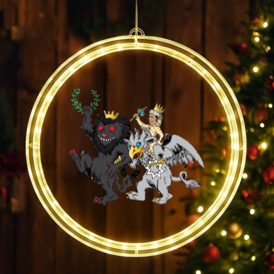 Discover WHERE THE WILD THINGS ARE - Where The Wild Things Are - LED Christmas Window Lights