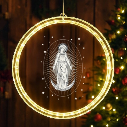 Discover Assumption of Mary LED Christmas Window Lights LED Christmas Window Lights