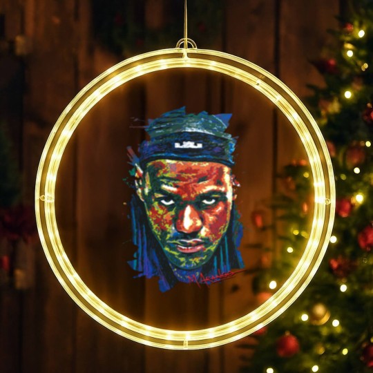 Discover LeBron James LED Christmas Window Lights