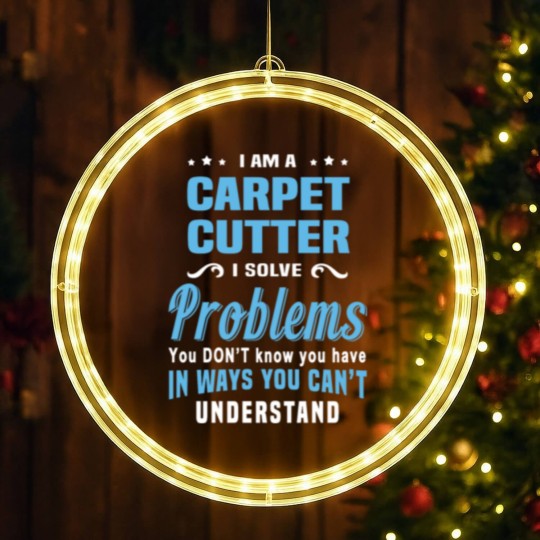 Discover Carpet Cutter LED Christmas Window Lights