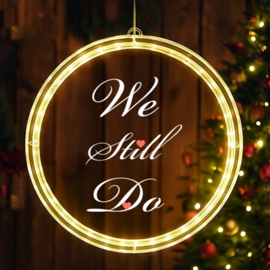 Discover We still do LED Christmas Window Lights