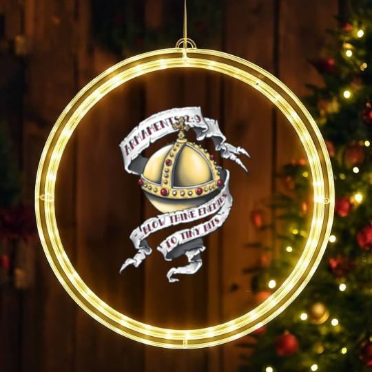 Discover The Holy Hand Grenade LED Christmas Window Lights LED Christmas Window Lights