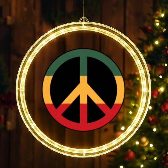 Discover reggae peace LED Christmas Window Lights