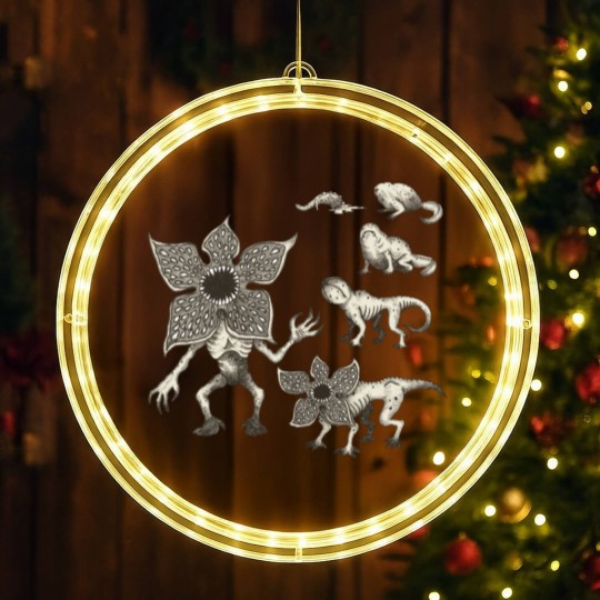 Discover Demogorgons Evolution - Demogorgon - LED Christmas Window Lights