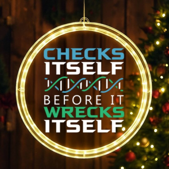 Discover Science and Biology LED Christmas Window Lights