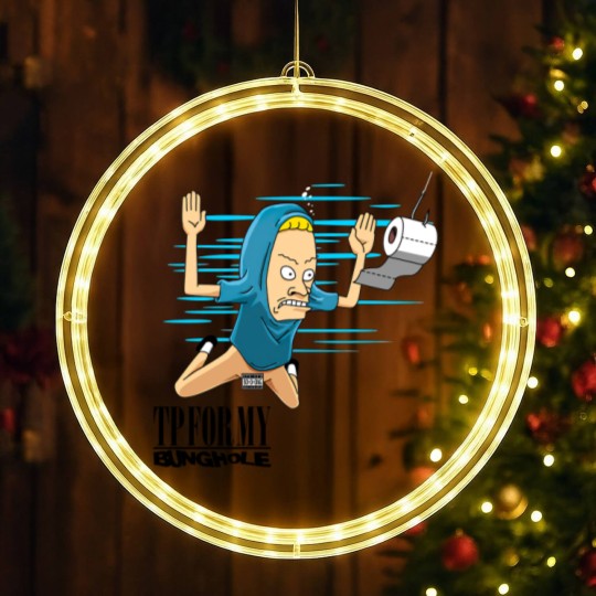 Discover TP For My Bunghole - Conrholio - LED Christmas Window Lights