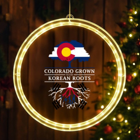 Discover Colorado Grown with Korean Roots Korea Design LED Christmas Window Lights
