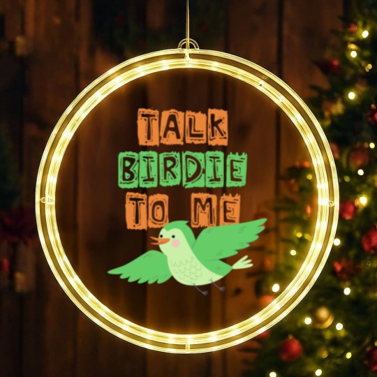Discover Talk Birdie to me , Gift, Gift Idea LED Christmas Window Lights