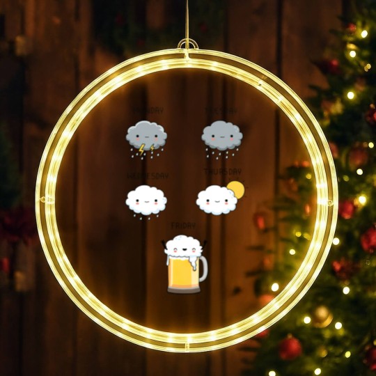 Discover Weather Forecast - Weather - LED Christmas Window Lights