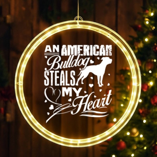 Discover American Bulldog LED Christmas Window Lights LED Christmas Window Lights