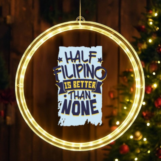 Discover Half Filipino Philippines LED Christmas Window Lights