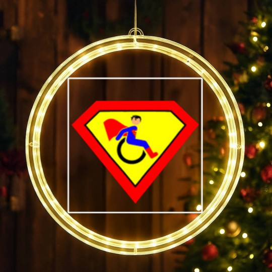 Discover WHEELCHARIOT 11 (Clark) 2 - Wheelchair - LED Christmas Window Lights