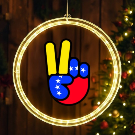Discover Victoria de Venezuela Franela LED Christmas Window Lights