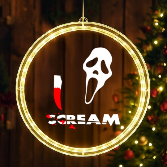 Discover Scream Movie LED Christmas Window Lights