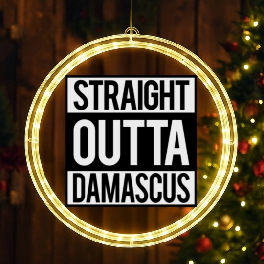 Discover Straight Outta Damascus LED Christmas Window Lights