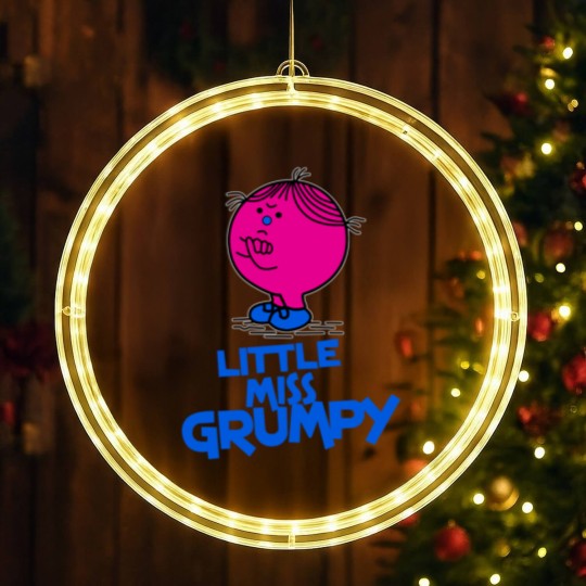 Discover angry little Miss Grumpy LED Christmas Window Lights